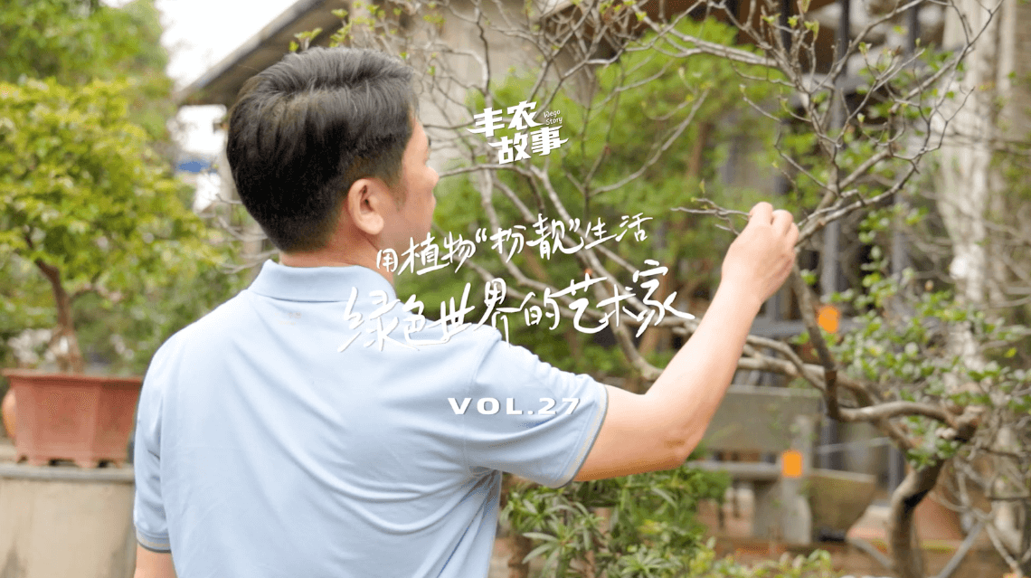 17年，他用一草一木去点亮了一个个家。